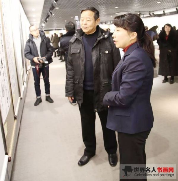 吉林省白城市举办《奋斗新时代 迎新春书画展》