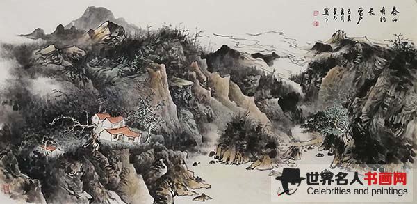 杨金书山水画