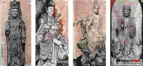 马培童创新之路.奇迹.刻石皴观音佛造像系列