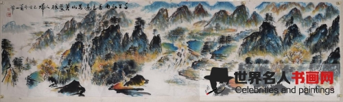 书画家萧四希作品