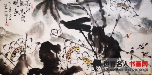 书画家萧四希作品