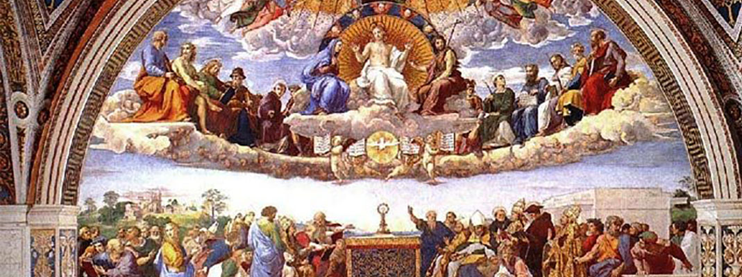 壁画《圣礼的争辩》