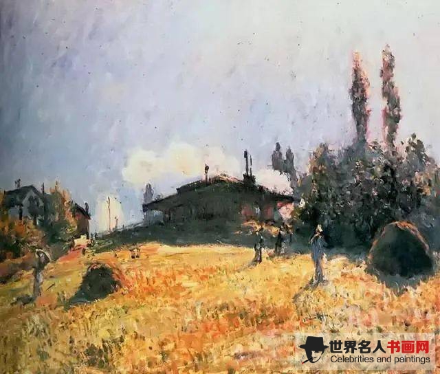 阿尔弗莱德·西斯莱作品赏析 阿尔弗莱德·西斯莱作品赏析