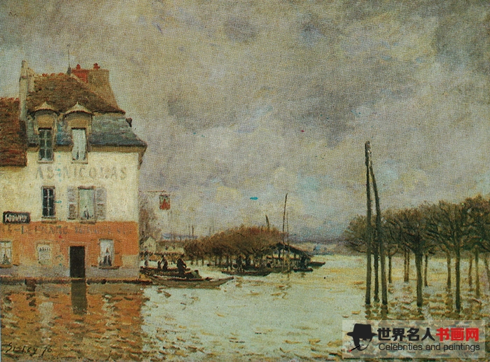 阿尔弗莱德·西斯莱作品赏析 阿尔弗莱德·西斯莱作品赏析