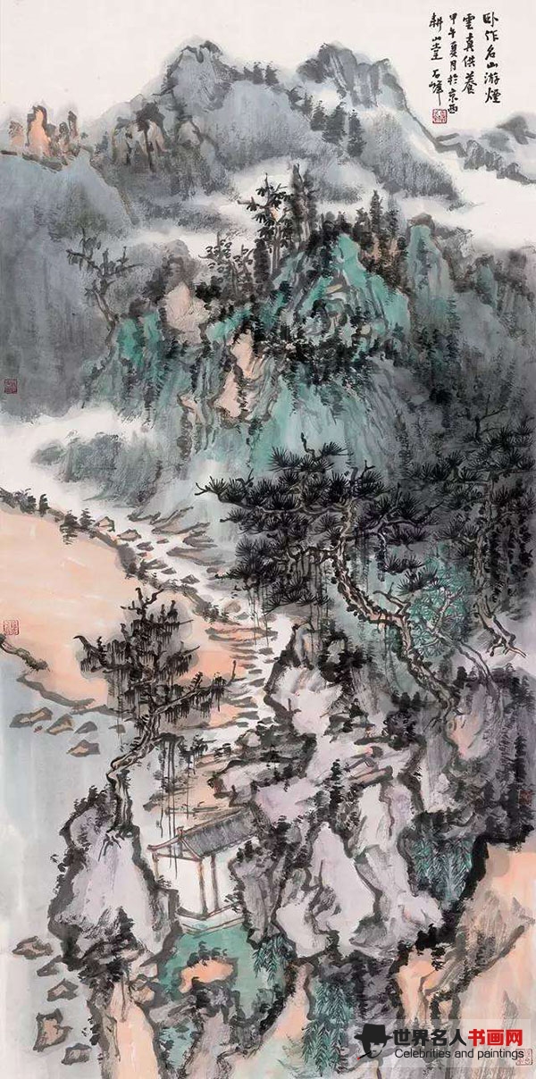书画家石峰作品