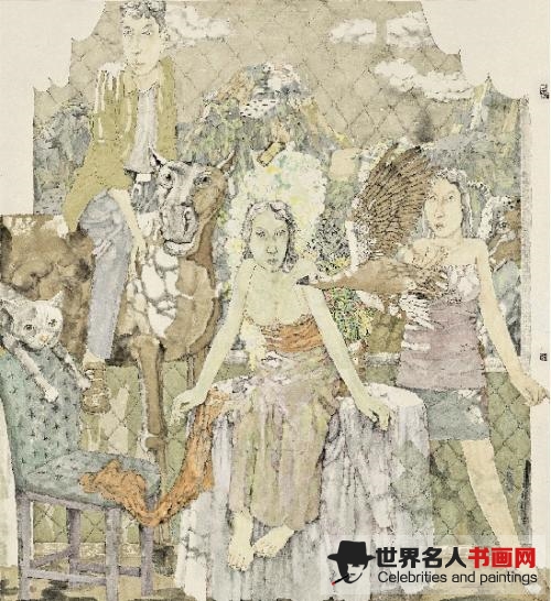 书画家尚可作品