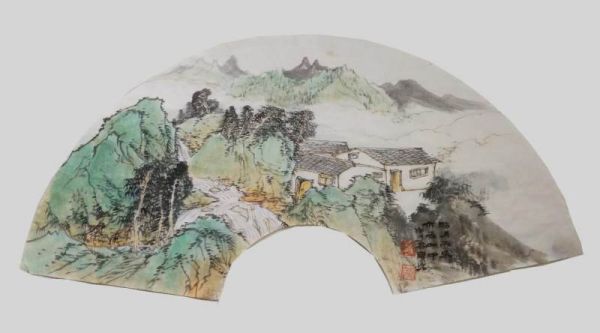 董宝宏作品赏析9 《踏月而来你在山中》