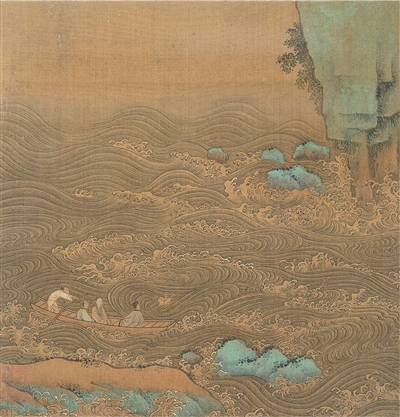 寓意于物 画家笔下的“水波荡漾”