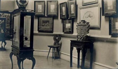 本件熏炉约在1907年陈设于史蒂夫沃艺术博物馆中