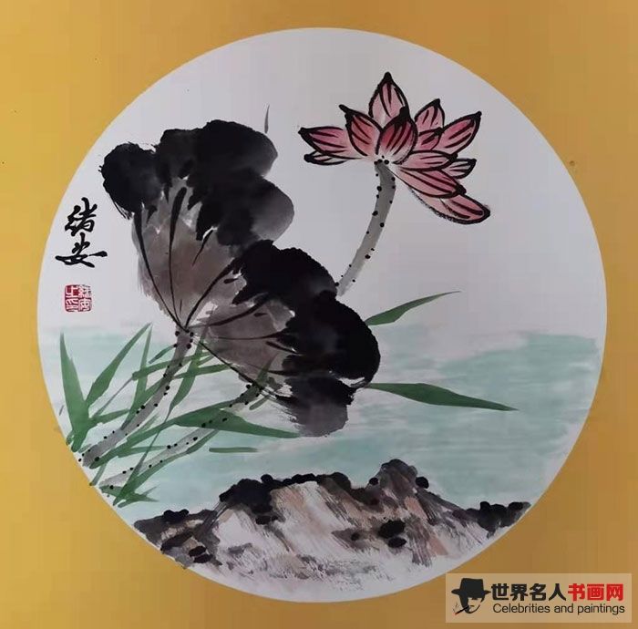 长安画家,画家田绪安,国画