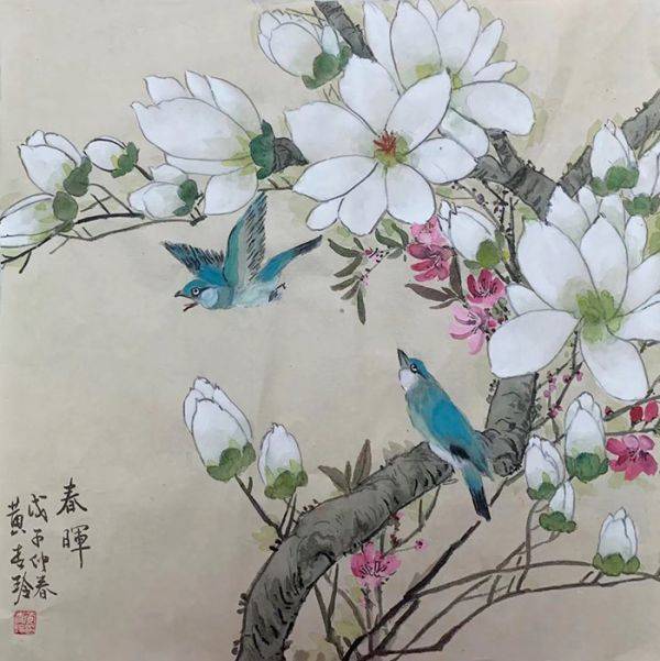 画家黄青玲作品,艺术家黄青玲最新作品