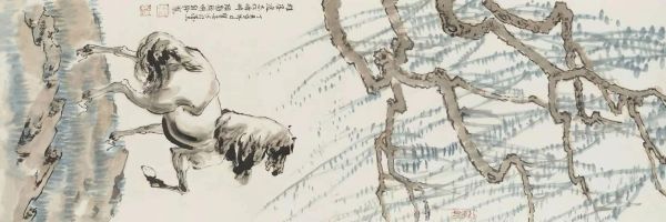 当代画马名家黄贤安，笔下马匹纵横万里