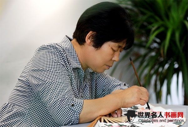 长安书画家,画家徐香梅,画家,花鸟画画家