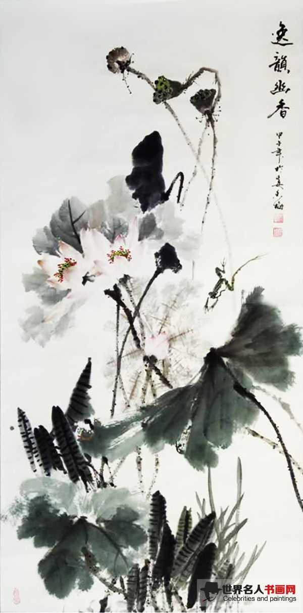 长安书画家,画家徐香梅,画家,花鸟画画家