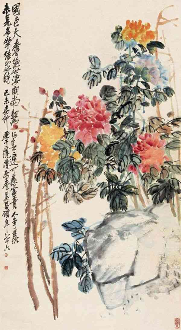吴昌硕,著名书画家,篆刻家,中国近代杰出的艺术家,艺坛泰斗