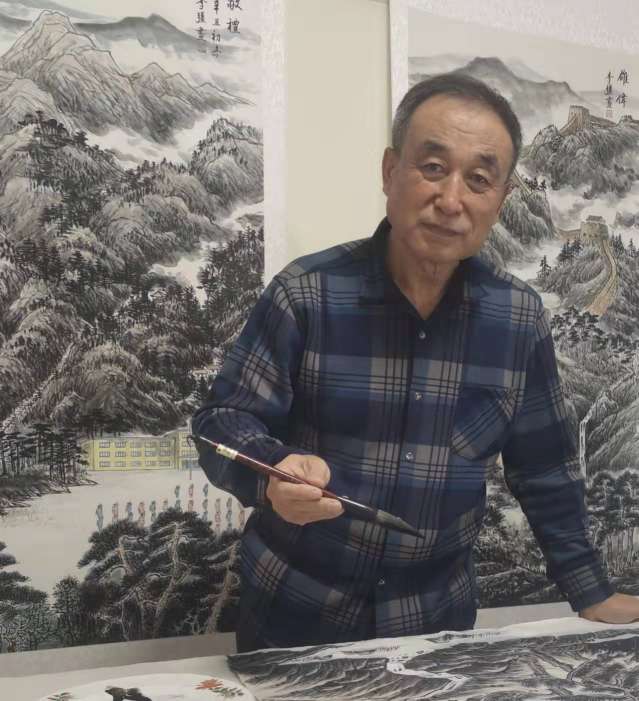 古味.古韵.李强山水画欣赏