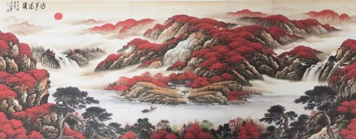实力派著名书画家尚旭东——书画作品鉴赏【人物艺术专题报道】
