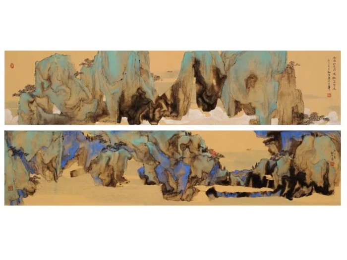 中国实力派著名书画家肖姗姗——书画作品鉴赏【人物艺术专访】